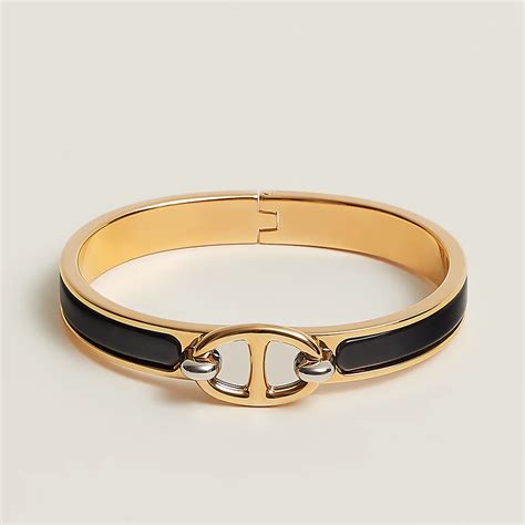 hermes chaine d'ancre bracelet rose gold|hermes clic clac bracelet new.